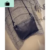 b简约迷你手机包薄款百搭单肩包韩小包包2020夏款潮女小方包斜挎NEW LAKE女斜挎包