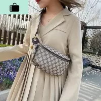 ins包包女包新款潮2020韩版胸包女百搭斜跨个性腰包链条斜挎小包NEW LAKE女斜挎包
