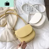 超火小包包女2020春夏新款韩版百搭ins单肩包时尚减龄斜挎马鞍包NEW LAKE女斜挎包