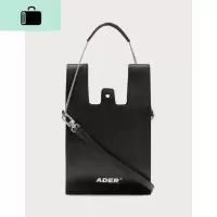 2020「ADER ERROR」购物袋斜挎小包女小众设计链条NEW LAKE 黑色女斜挎包
