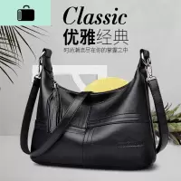 中年女包妈妈包2020新款单肩斜挎软皮婆婆大气大容量中老年女包包NEW LAKE女斜挎包