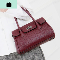 皮女士斜挎手提包2020新款大气送妈妈婆婆时尚中年女包包大容量NEW LAKE女斜挎包