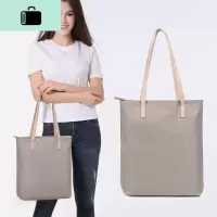 上班拎的小布包棉麻帆布单肩包斜挎布包女日系托特包文艺手提包女NEW LAKE女斜挎包