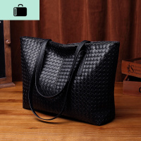 手提包包女2020新款潮时尚韩版ins编织大容量托特包单肩斜挎大包NEW LAKE女斜挎包