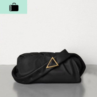 2020新款女包潮ins网红三角扣胸包腰包云朵褶皱包腋肩斜挎NEW LAKE女斜挎包