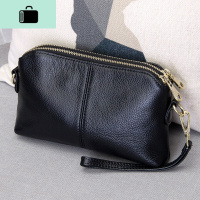 手拿包女2020新款时尚韩版皮单肩小挎包百搭多层小包手抓贝壳包NEW LAKE女斜挎包