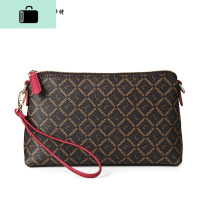 劳斯帅特2020新款手包女长款拉链手拿包印花时尚气质女士钱包简约NEW LAKE女手包