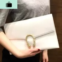 手拿包女2020新款百搭大容量单肩小包个性简约手抓包气质信封包潮NEW LAKE女手包