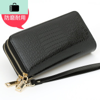 2020新款双拉链钱包女长款大容量手拿包双层钱夹简约手机零钱包潮NEW LAKE