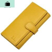 钱包三折女士钱包女卡夹长款韩版时尚多功能卡位牛皮钱夹NEW LAKE