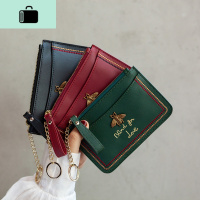 皮拉链零钱包小巧钱包女短款银行卡位卡包硬币包驾照包女NEW LAKE