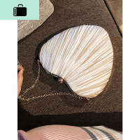 心形爱心晚宴包新款chic链条包包旗袍晚礼服包宴会伴娘贝壳手拿包NEW LAKE女斜挎包