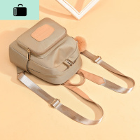 潮牌双肩包女牛津布2020新款时尚百搭迷你软皮小书包女士旅行包潮NEW LAKE