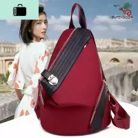 双肩包女2020新款牛津布帆布防水防盗韩版百搭时尚女士旅行背包NEW LAKE