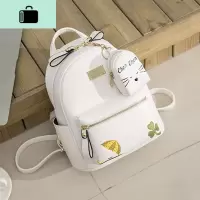 双肩包女2020新款韩版时尚潮流百搭简约软皮女士迷你小背包女包包NEW LAKE