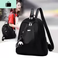 双肩包女2020新款韩版潮牛津布帆布时尚休闲百搭旅行背包女士包包NEW LAKE
