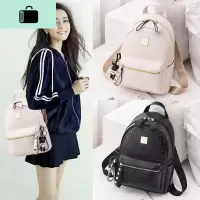 超火的网红双肩包女小包包2020新款韩版时尚百搭潮女士背包小书包NEW LAKE