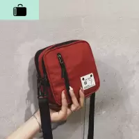超火小包包女2020新款时尚百搭尼龙手机包女斜挎超轻便携文艺小包NEW LAKE女斜挎包