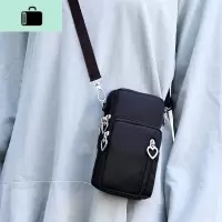 包包女斜挎包韩版少女零钱包女百搭装手机的小包包可爱手机挂脖包NEW LAKE