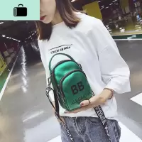 INS字母手机包女2020春季新款潮个性小包包韩版百搭时尚斜挎包NEW LAKE女斜挎包