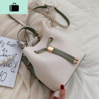 夏季小清新水桶包女包2020新款潮韩版百搭斜挎包洋气手提单肩小包NEW LAKE女斜挎包