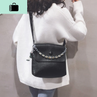 质感小包包女包新款2020可爱春夏pu水桶包休闲简约百搭单肩斜挎包NEW LAKE女斜挎包