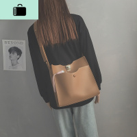 高级感包包水桶包女洋气背包斜挎包女2020新款潮百搭ins韩版时尚NEW LAKE女斜挎包