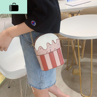 高级感洋气可爱小包包女包新款2020夏季百搭ins质感斜挎包水桶包NEW LAKE女斜挎包