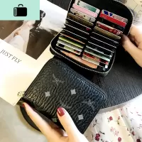 名片卡包女小巧精致高档超薄20多卡位大容量银行卡套韩国可爱个性NEW LAKE女士钱包/卡包