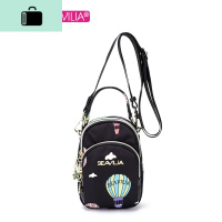 2020新款迷你背包斜挎包女小包手机包零钱包牛津布单肩帆布包NEW LAKE