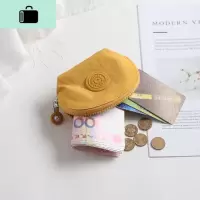 零钱迷你小包手拿布艺女包小巧卡包拉链硬币袋钥匙收纳包小钱包女NEW LAKE