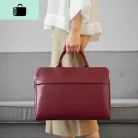 韩版大容量女包手提包文件包14寸商务笔记本电脑包职业通勤公文包NEW LAKE