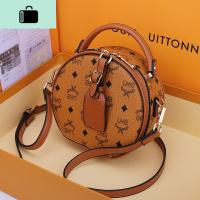 皮圆饼包包女2020新款潮时尚可爱手提圆形包百搭单肩斜挎小包夏NEW LAKE女士手提包