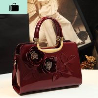 时尚皮大气手提包百搭女士包包2020新款中年女包单肩斜挎妈妈包NEW LAKE