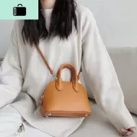 上新小包包手提包包女包新款2020单肩贝壳包时尚皮网红斜挎小包NEW LAKE