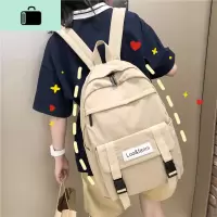 2020校园书包女ins风韩版ulzzang高中大学生背包大容量初中双肩包NEW LAKE