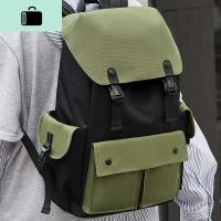 2020年新款双肩包男时尚潮流大容量女多功能商务轻便旅行电脑背包NEW LAKE