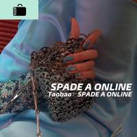 超火编织金属链条包女夏单肩斜挎手机包韩国网红小众NEW LAKE 可放手机口红纸巾女斜挎包