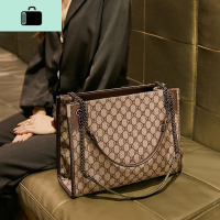 2020新款包包女包ins春夏大容量百搭链条单肩腋下包斜挎手提大包NEW LAKE 灰色女斜挎包