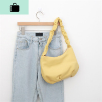 ins超火仙女包时尚褶皱大容量简约云朵包2020新款高级感单肩包潮NEW LAKE女斜挎包