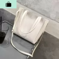 包包女2019新款潮韩版百搭斜挎包学生时尚手提包休闲托特包单肩包NEW LAKE女斜挎包