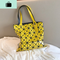 大容量包包女包2020夏天新款潮时尚编织撞色流行单肩包网红托特包NEW LAKE女斜挎包