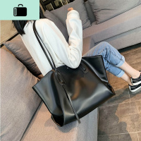 网红大容量休闲包包女2020新款潮韩版百搭单肩手提时尚简约托特包NEW LAKE女斜挎包