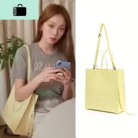 韩国小众设计托特包女大容量软皮简约百搭单肩包2020新款斜挎大包NEW LAKE女斜挎包