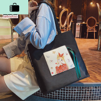 大包包女包2020新款潮春夏牛津包单肩斜挎包手提大容量百搭NEW LAKE 清新树叶女士单肩包