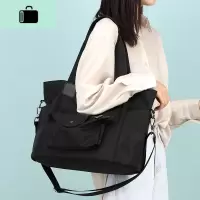 新款单肩包女包包时尚大容量手提包休闲防水牛津布包斜挎大包包潮NEW LAKE女士单肩包
