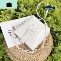 网红ins超火流行包包女2020春夏新款潮韩版百搭单肩斜挎时尚水桶NEW LAKE女士单肩包