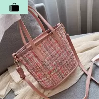 网红手提小包包女2020新款潮夏天小清新水桶包时尚韩版洋气斜挎包NEW LAKE女士单肩包