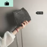 网红水桶小包女2020新款潮韩版洋气亮片单肩包质感时尚链条斜挎包NEW LAKE女士单肩包