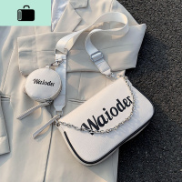 小包包2020新款潮网红高级感夏天休闲字母学生街拍潮流单肩斜挎包NEW LAKE女士单肩包